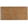 Sapphtopaz Wood Coffee Table with Open Bottom Shelf Modern Living Room Coffee Tables Simple Center Table for Living Room - 4 of 4