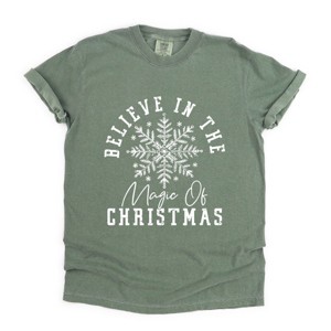 Simply Sage Market Magic Of Christmas Garment Dyed Tee - 1 of 4