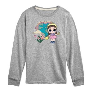 Boys' - LOL Surprise! - Grow Gurrl Heart Earth Long Sleeve Graphic T-Shirt - 1 of 4