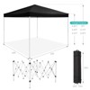 10 x 10 FT Pop Up Canopy, Party Tent with Mosquito Netting, Height Adjustable Instant Sun Shade, for Parties, Camping, Events - 4 of 4