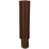 BLISSFUL STEP Women's Fold Over Pointed Toe Zipper Stiletto Heel Knee-High Boots - 3 of 4