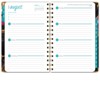 Global Printed Products Hardcover AY 2025-2026 Fashion Planner - 5.5"x8" (Dark Gold Marble) - 4 of 4