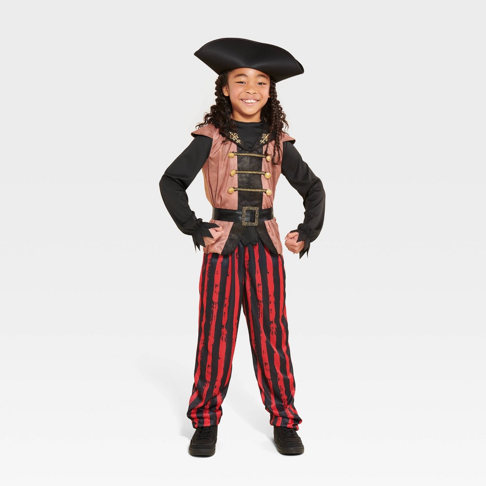 Halloween Kids' Pirate Halloween Costume with Hat L - Hyde & EEK! Boutique