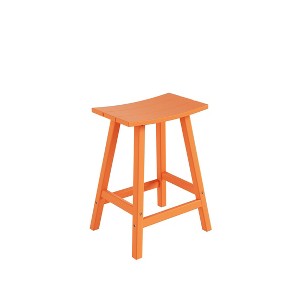 WestinTrends Outdoor Patio Adirondack Counter Height Stool Chair - 1 of 4