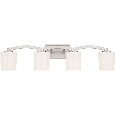 Savoy House Whitney 4 - Light Vanity in  Satin Nickel