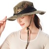 Solaris Sun Hat with Ponytail Hole for Women Girl, UV Protection 50+ Casual Outdoor Garden Hiking Camping Beach Sun Hats - 3 of 4