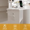 Makeup Vanity With Lighted Mirror, Vanity Desk - 2 of 4