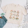 Simply Sage Market Teacup Bunnies Coquette Boxy Crop Top - 2 of 4