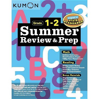 Summer Review and Prep 1-2 - (Paperback)
