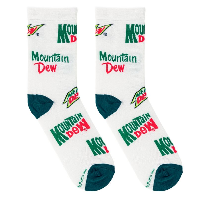 Crazy Socks, Mountain Dew (Med), Funny Novelty Socks, Medium, 5 of 6