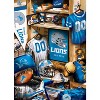 MasterPieces 500 Piece Puzzle - Detroit Lions Locker Room - 15"x21" - 3 of 4