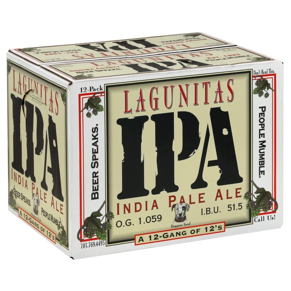 UPC 723830100091 product image for Lagunitas IPA Beer - 12pk/12 fl oz Bottles | upcitemdb.com