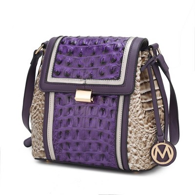 MKF Collection Jamilah Women’s Vegan Leather Handbag Crossbody by Mia K