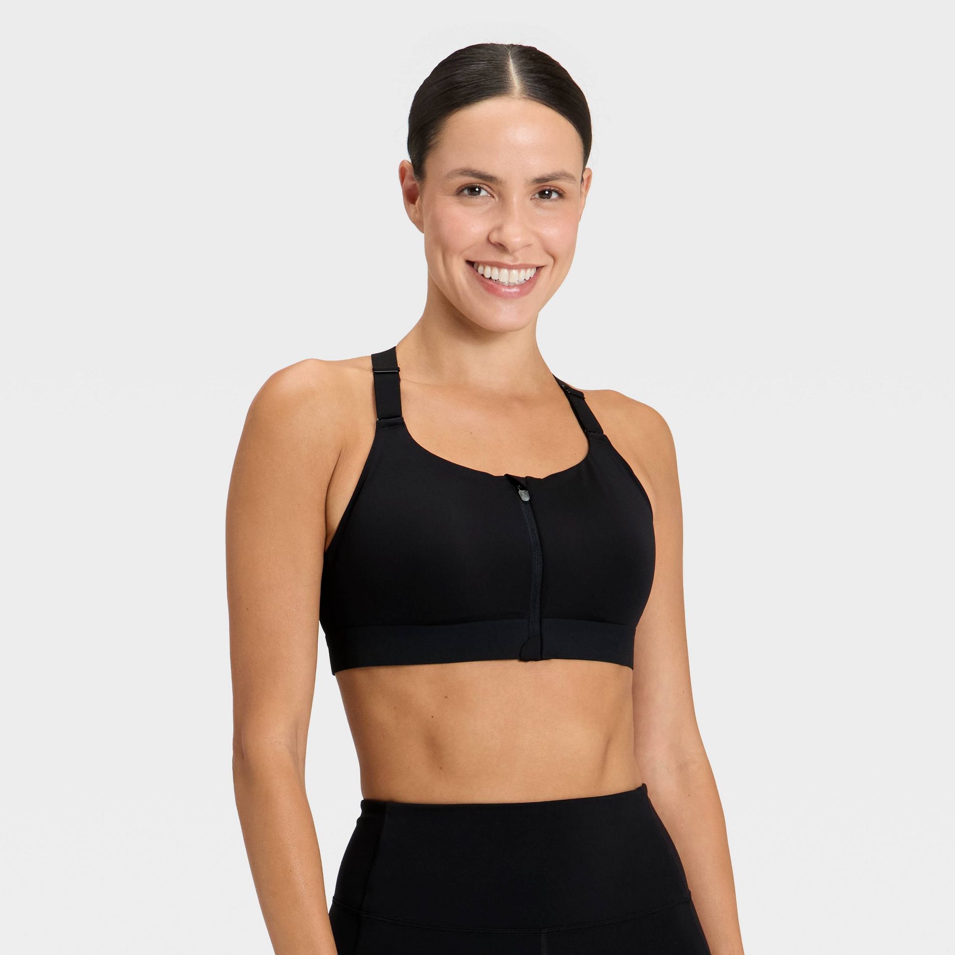 Women's High Support Front Zip Bra - All In Motion™
