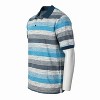 Gioberti Men's Club Stripe Polo Shirt - Short Sleeve, Regular Fit, Yarn Dye - 3 of 3