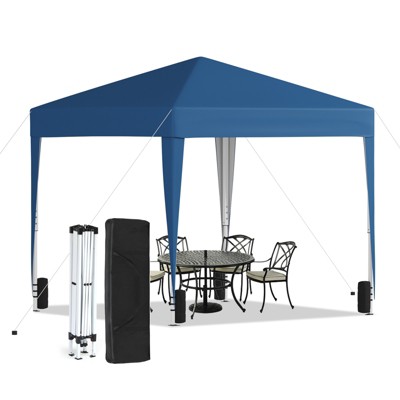 SUGIFT 10'x10' Pop Up Canopy Tent，Easy Setup Instant Canopy , Blue
