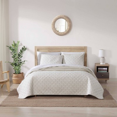 Bahama Fronds Quilt Set Beige - Tommy Bahama