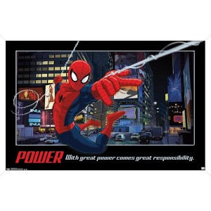 Trends International Marvel Comics - Spider-Man - Power Framed Wall Poster Prints - 1 of 4