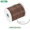 Unique Bargains Waxed Polyester Durable Flexible Beading Cord 1 Roll - 3 of 4