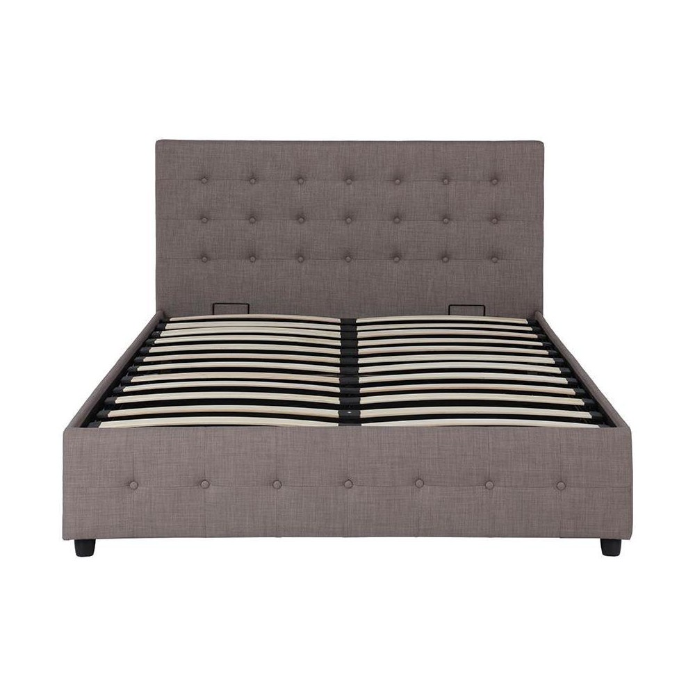 Dhp cambridge upholstered bed with deals storage