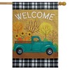 Briarwood Lane Fall House Flag 40x28 For Outdoor Autumn Pickup Truck Burlap For Fall House Flag - 2 of 4
