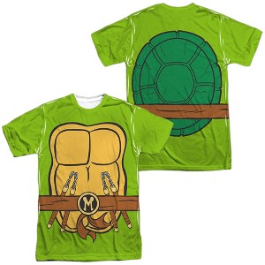 Men's Tmnt Tmnt Michelangelo Costume Short Sleeve Costume T-Shirt - 1 of 4