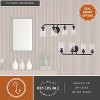 VAXCEL Toledo Industrial Bathroom Vanity Light Fixture Clear Glass - 4 of 4