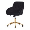 NicBex Adjustable Office Chair with Wheels,Modern Ergonomic Computer Chair,Swivel Velvet Upholstered Desk Chair for Adult, Student - 2 of 4