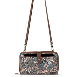 Sakroots Women's Bag In Eco-twill, Convertible Purse With Detachable Wristlet Strap, Includes Wallet Pockets Large Smartphone Crossbody, Sienna Spirit - 1 of 4