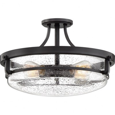 Quoizel Lighting Outpost 4 - Light Semi-Flush Mount in  Palladian Bronze