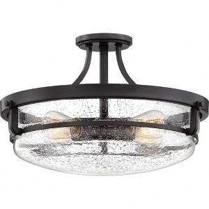Quoizel Lighting Outpost 4 - Light Semi-Flush Mount in  Palladian Bronze - 1 of 3