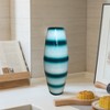 Uniquewise Bamboo Cylinder Shaped Floor Vase - Handcrafted Tall Decorative Vase - Ideal for Dining Room, Living Room, and Entryway - image 2 of 4