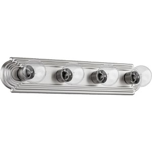 Quorum Lighting 4 - Light Vanity in  Satin Nickel - 1 of 1