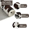 Acekool Cow Print Washable Rug - Western Style Area Rug - 4 of 4