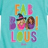 Girls' - Barbie - Faboolous Fitted Short Sleeve Graphic T-Shirt - 2 of 4