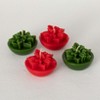 1.5" Vance Kitira Boxed Red Poinsettia Christmas Votives Set of 4 - 4 of 4