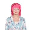 Anna-Kaci Satin Long Bonnet Sleep Cap with Stretch Turban Band for Hair Protection and Moisture Retention - 4 of 4