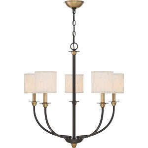 Audley Old Bronze Chandelier - 1 of 4