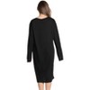 Just Love Womens Nightgown - Long Sleeve Henley Oversized Sleepwear Gown - 3 of 3