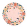 Modern Washable Area Rug, Soft Floral Floor Cover with Non Slip Backing, Low Pile Stain Resistant Floor Carpet for Living Room - 3 of 4