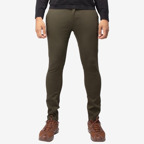 X RAY Men's Five Pocket Commuter Pants in OLIVE Size 34X30