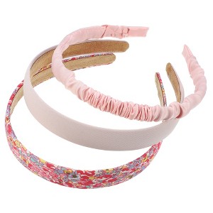 Unique Bargains Women's Fashion Party Headbands Set Multicolored 3 Pcs - 1 of 4