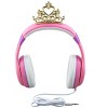 eKids Disney Princess Wired Headphones for Kids, Over Ear Headphones for School, Home, or Travel - Pink (DP-140.EXV9) - 3 of 3