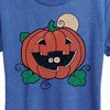 Women's - Instant Message - Vintage Pumpkin Surprise Short Sleeve Graphic T-Shirt - 2 of 4