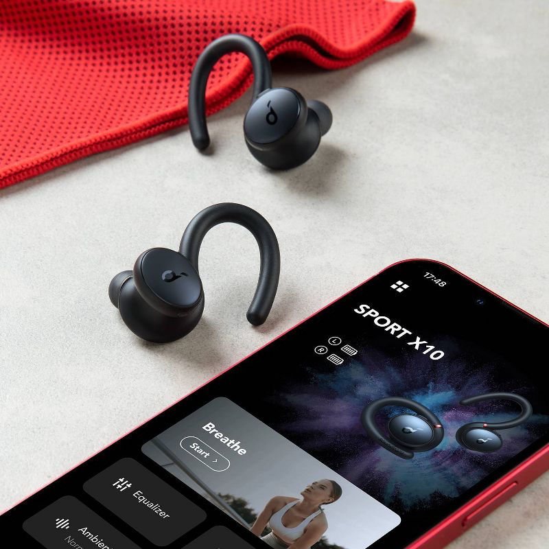 Soundcore by Anker Sport X10 True Wireless Bluetooth Earbuds - Black, 5 of 12