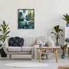 Stupell Industries Woodland Creek Painting Black Framed Floater Canvas Wall Art - 2 of 4