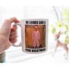 Silver Buffalo A Christmas Story Pink Nightmare Ceramic Mug | Holds 20 Ounces - 2 of 4