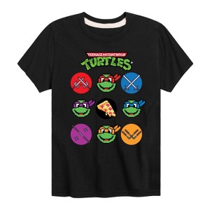 Boys' - Teenage Mutant Ninja Turtles - Turtles Grid Short Sleeve Graphic T-Shirt - 1 of 4