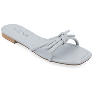 Journee Collection Womens Soma Slide Low Block Heel Sandals - 1 of 4