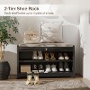 Fortune Candy 27.6'' Length Storage Cabinet with 2 Tier Shoe Rack - 4 of 4